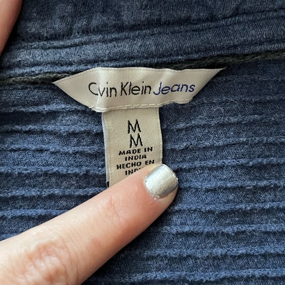 Men’s Calvin Klein 3/4 Zip - Picture 2 of 3